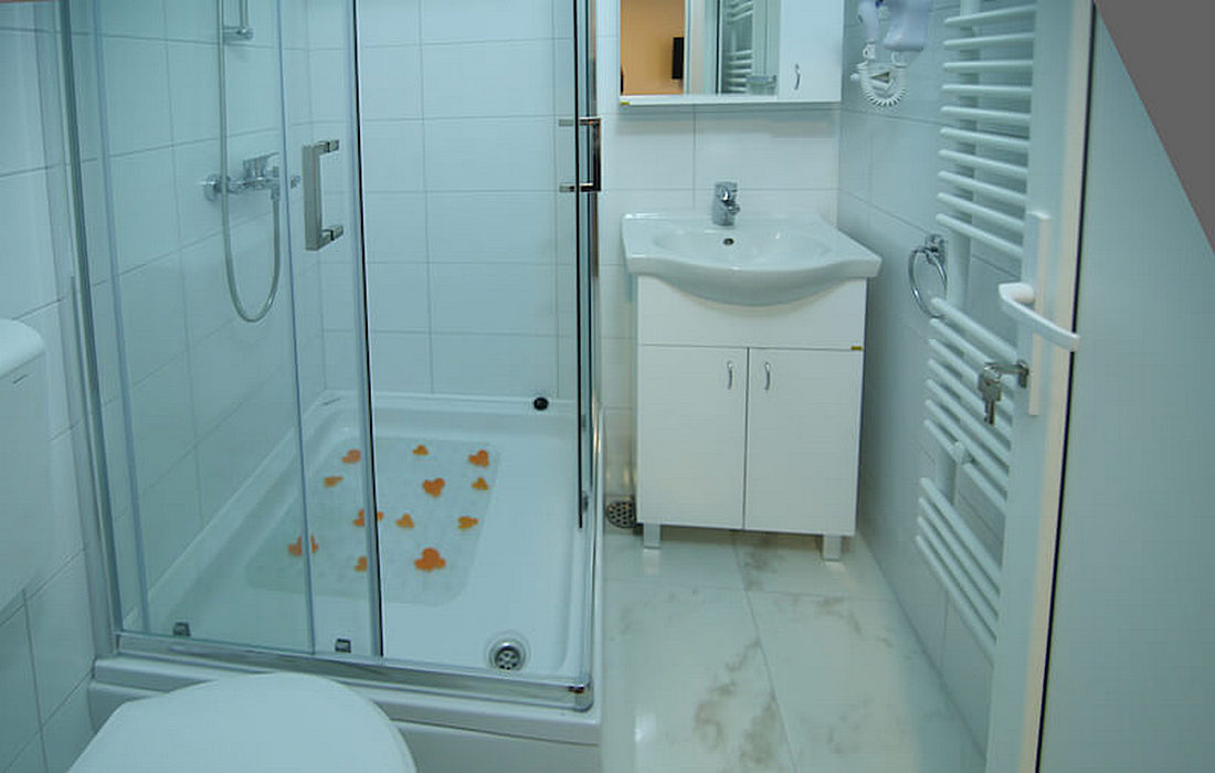 Bathroom in Guesthouse Didin Konak, Baranja